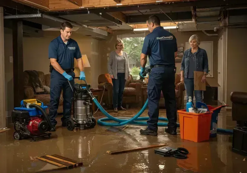 Basement Water Extraction and Removal Techniques process in West Raleigh, NC